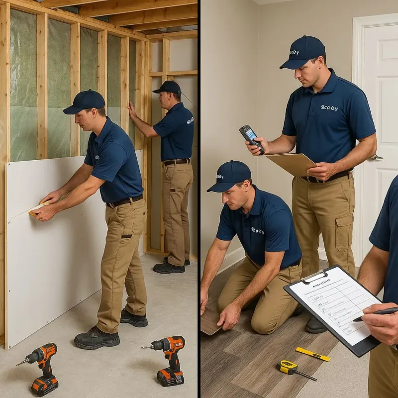 Repairs and Reconstruction process in Lexington, KY